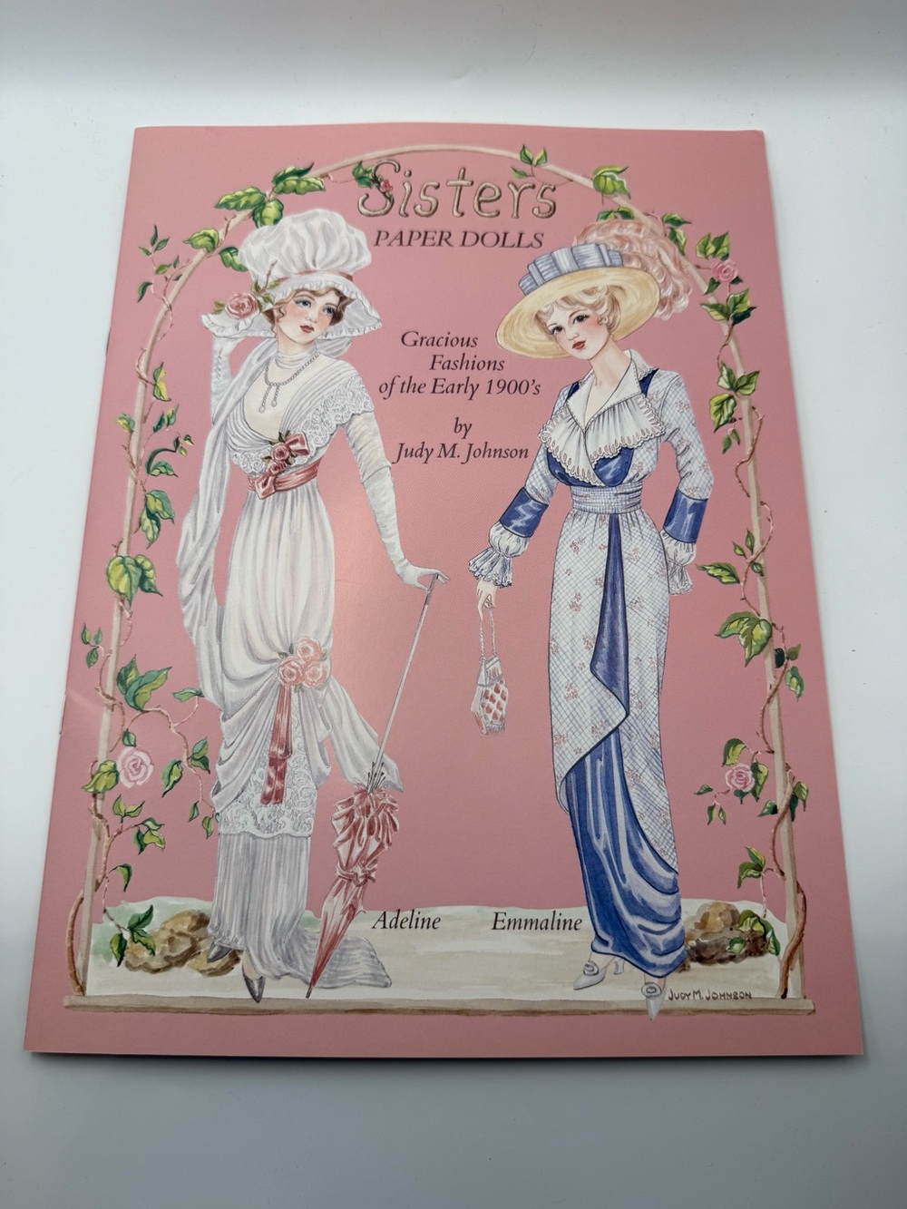 B. Shackman Sisters Paper Dolls Book Uncut Sheet Judy M. Johnson 1991 8155